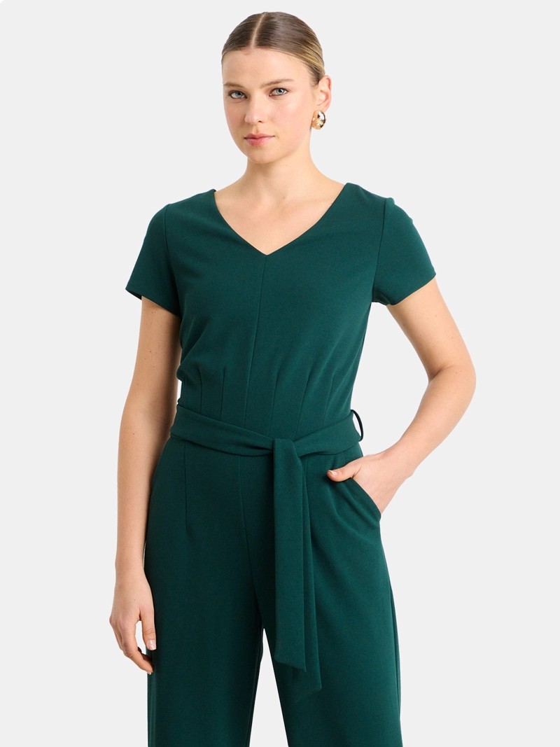 ENTERITO MUJER ASH MANGA CORTA ESCOTE V  - 4