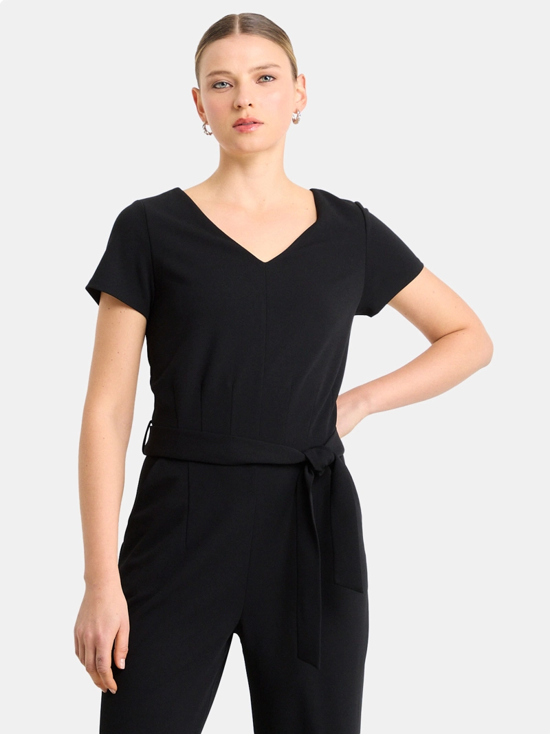 ENTERITO MUJER ASH MANGA CORTA ESCOTE V  - 4