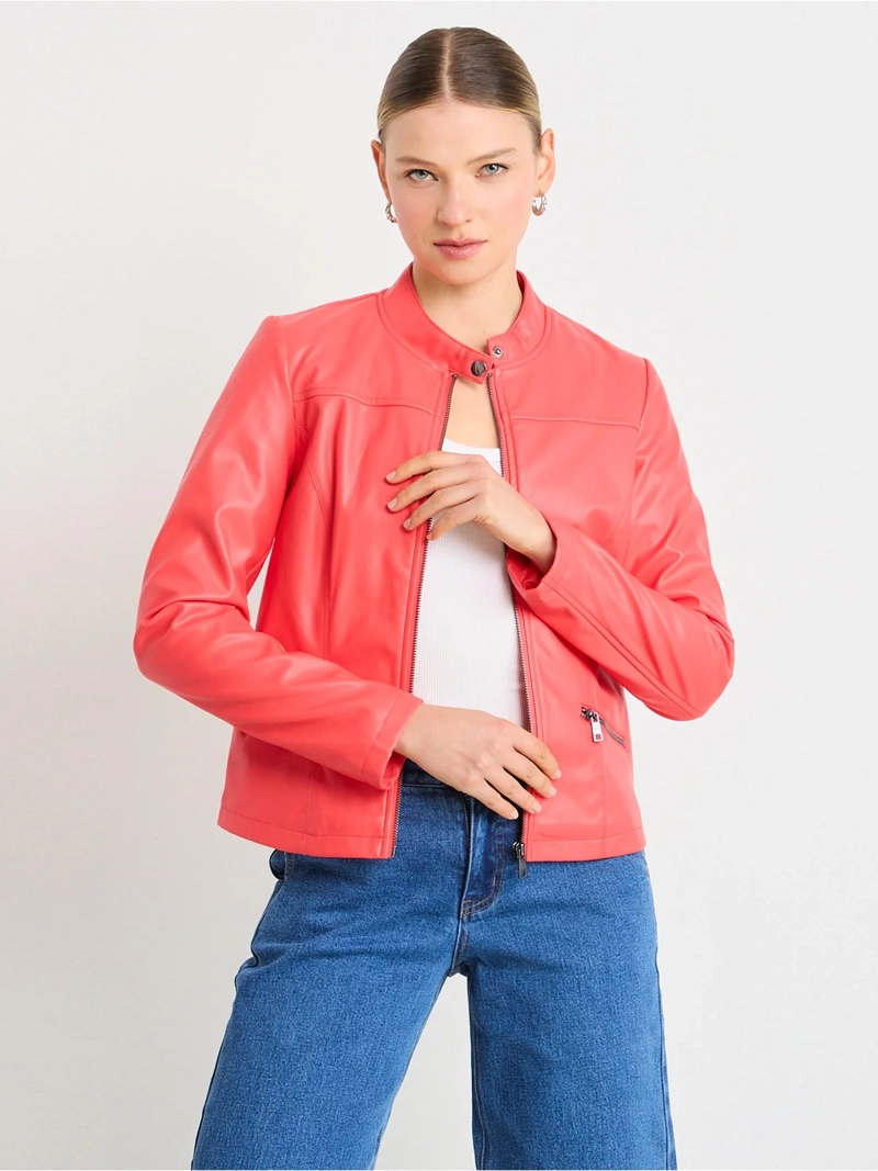 CHAQUETA MUJER ASH CUELLO PASADO - 1