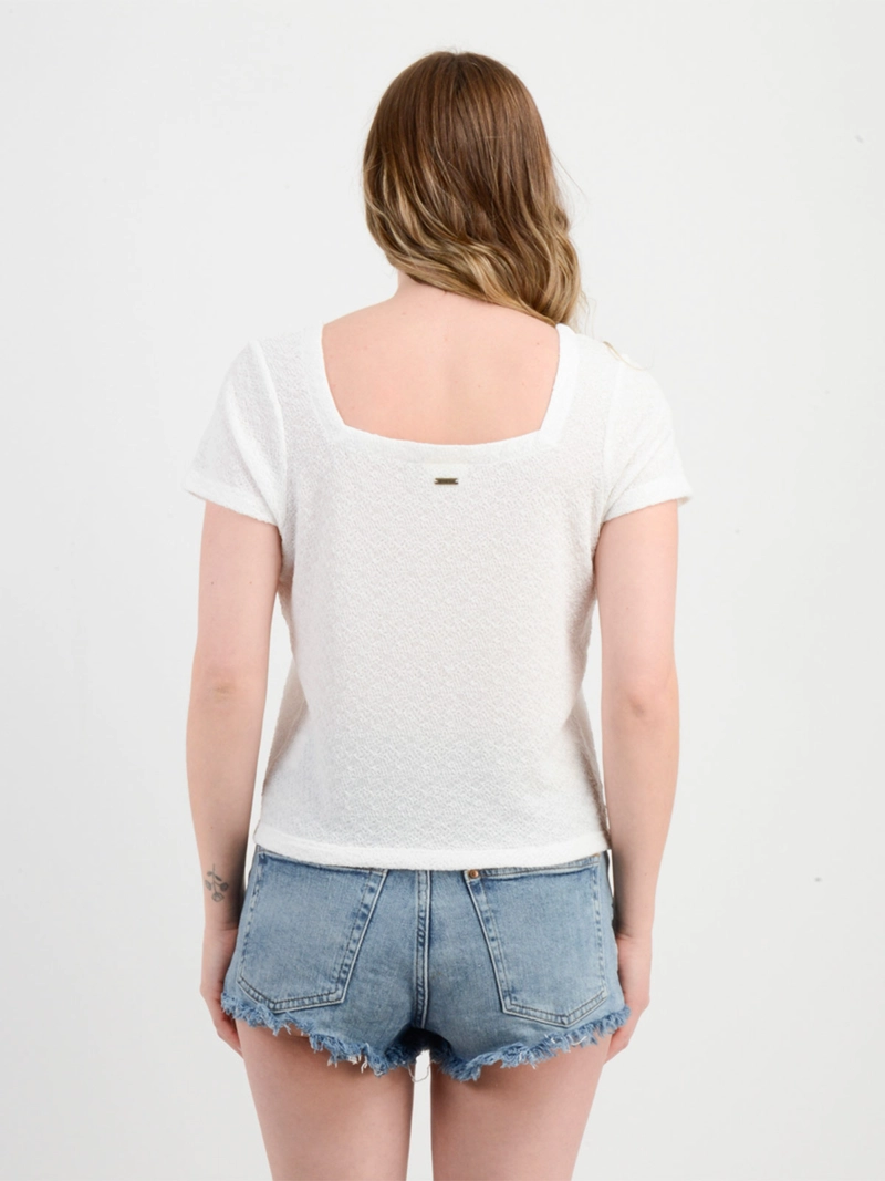 POLERA MUJER O'NEILL ALGODÓN MANGA CORTA JACKIE - 4