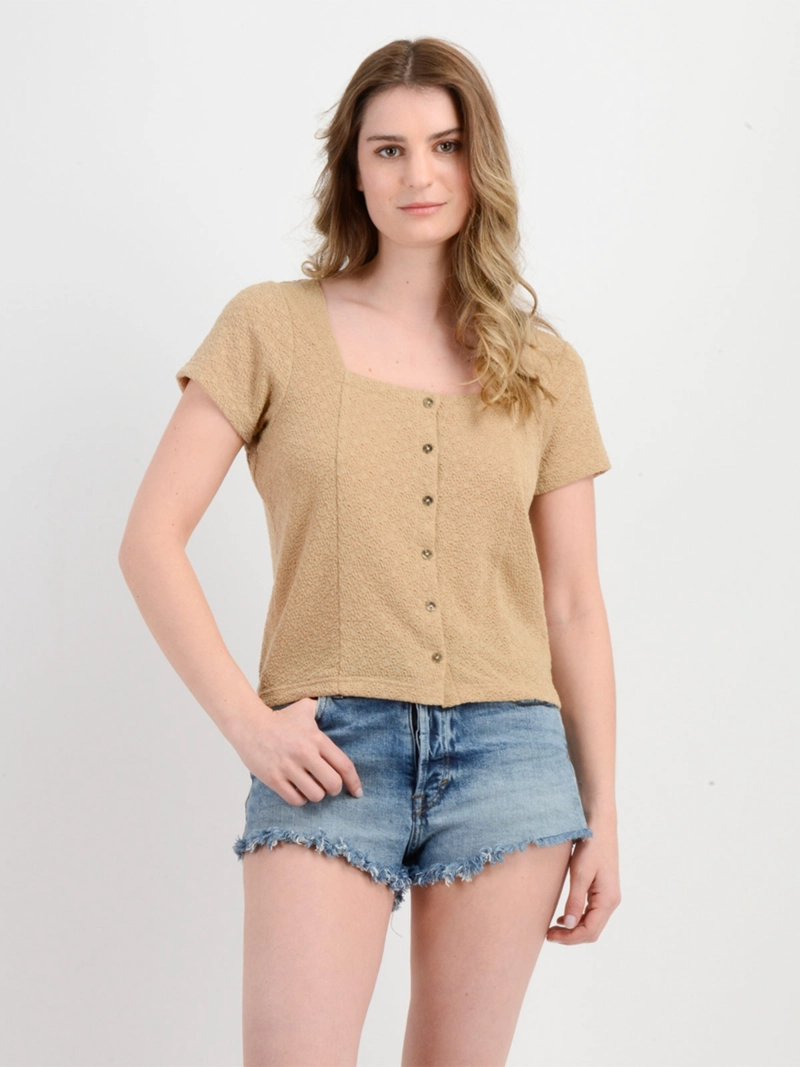 POLERA MUJER O'NEILL ALGODÓN MANGA CORTA JACKIE - 2