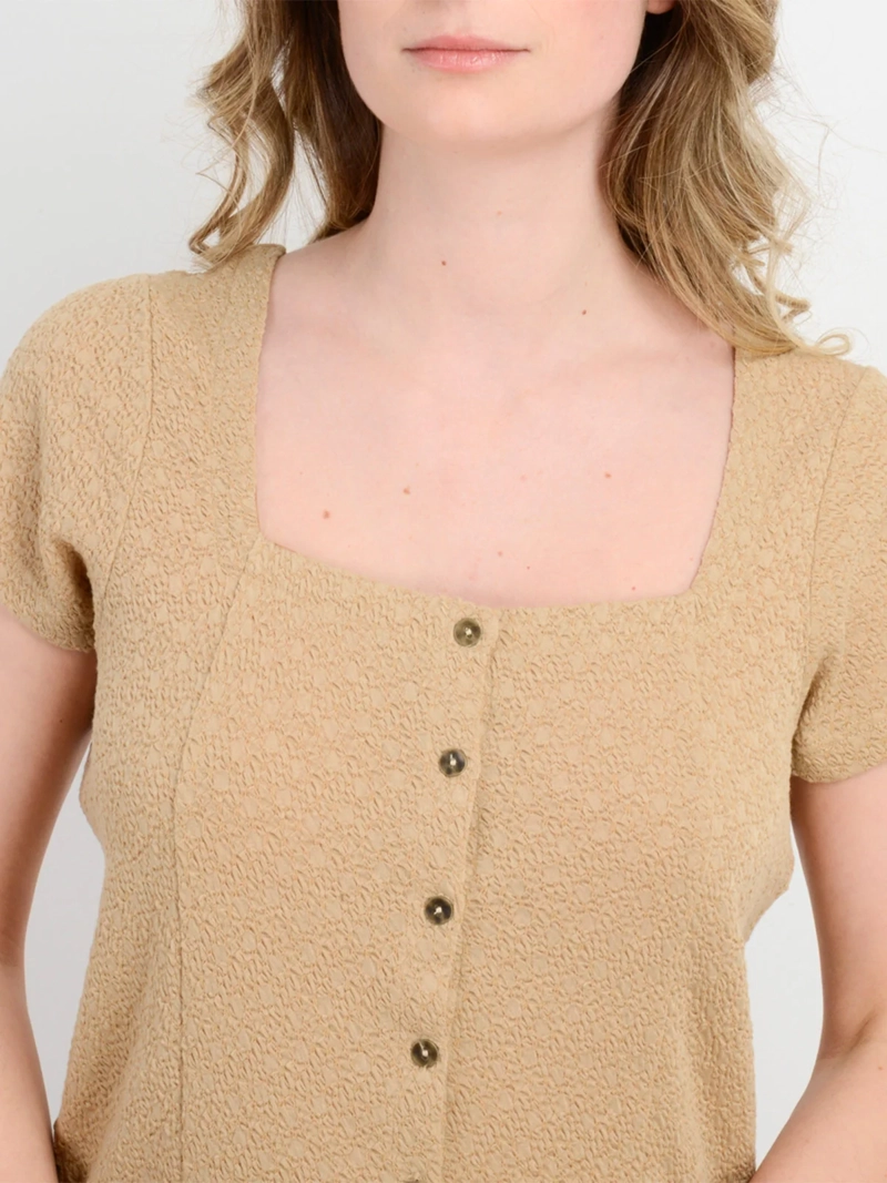 POLERA MUJER O'NEILL ALGODÓN MANGA CORTA JACKIE - 5