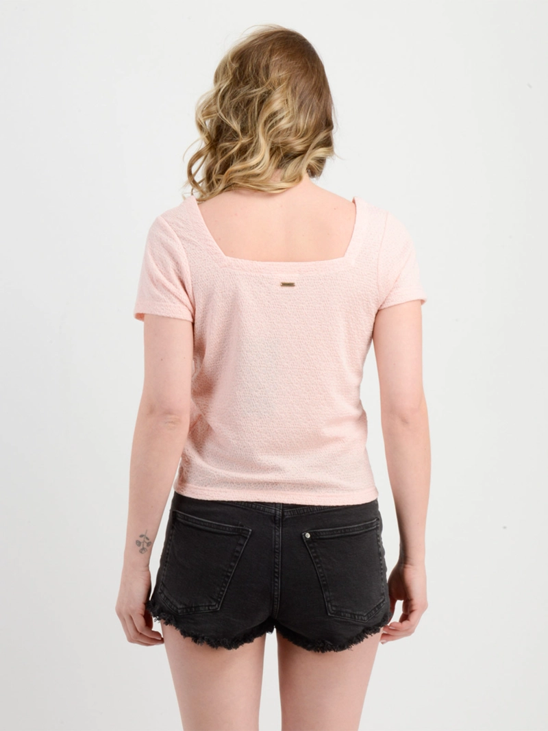 POLERA MUJER O'NEILL ALGODÓN MANGA CORTA JACKIE - 4