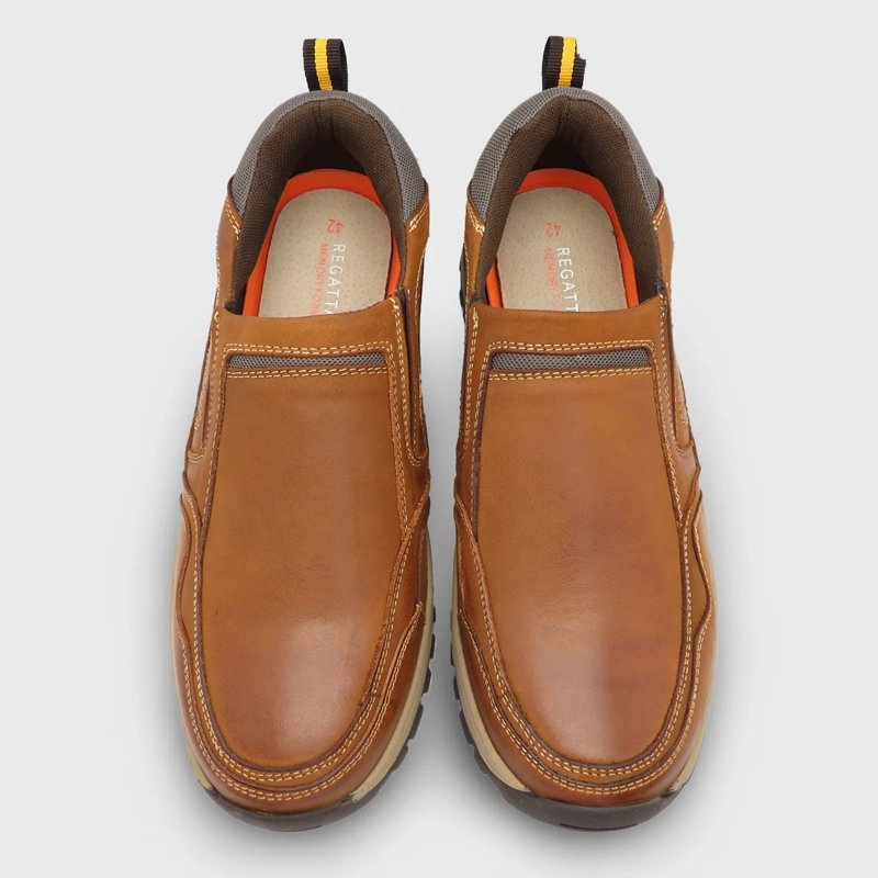ZAPATOS HOMBRE REGATTA REDITO CUERO - 6