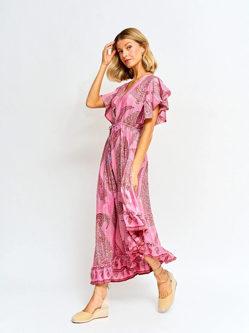 VESTIDO MUJER TATIENNE LARGO ESTAMPADO - 2