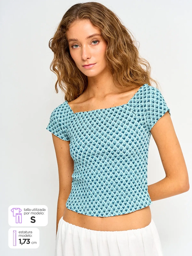POLERA MUJER AEROPOSTALE ALGODÓN - 1