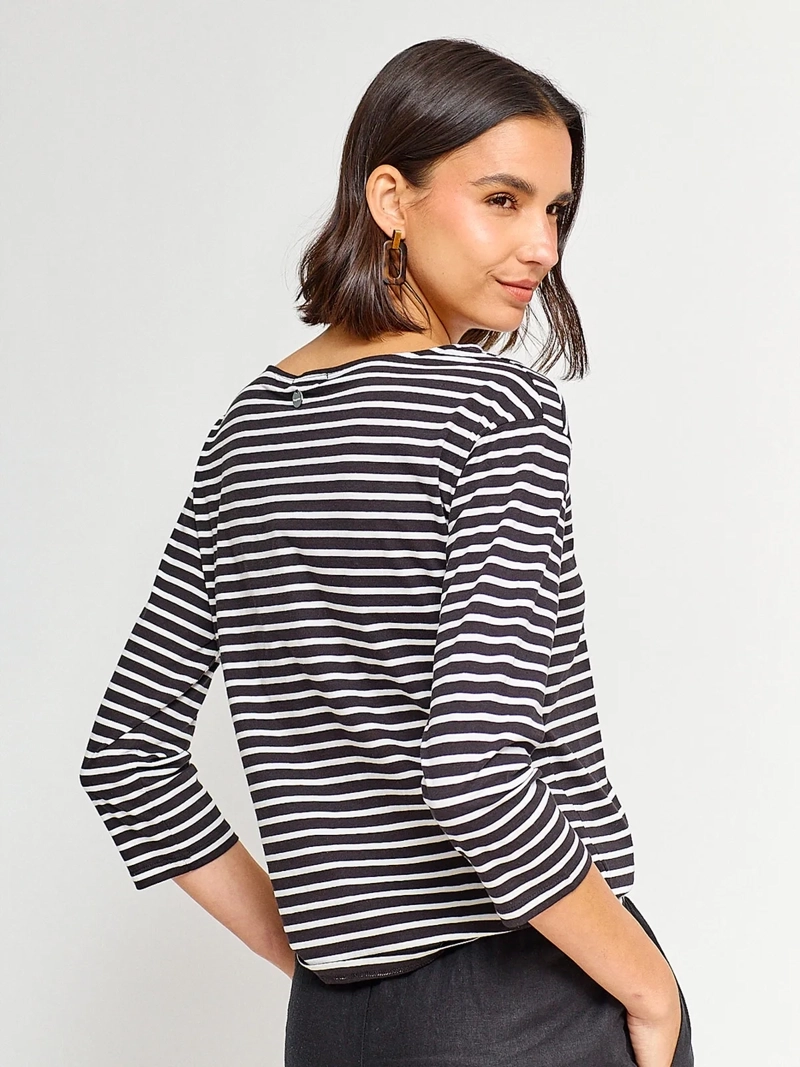 POLERA MUJER REGATTA ALGODÓN MANGA 3/4 - 2