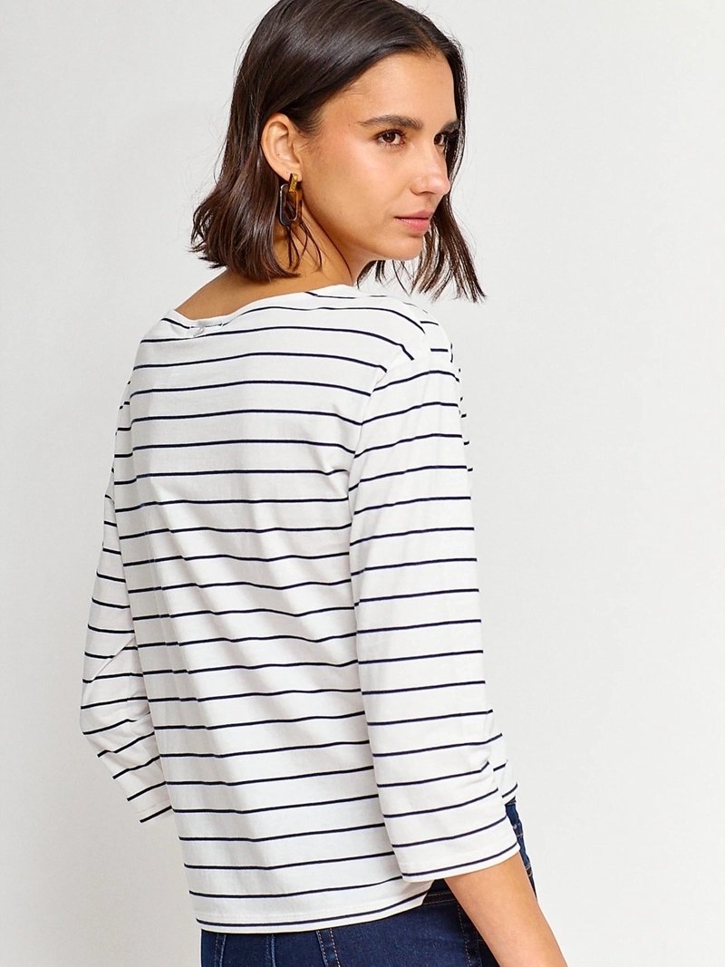 POLERA MUJER REGATTA ALGODÓN MANGA 3/4 - 2