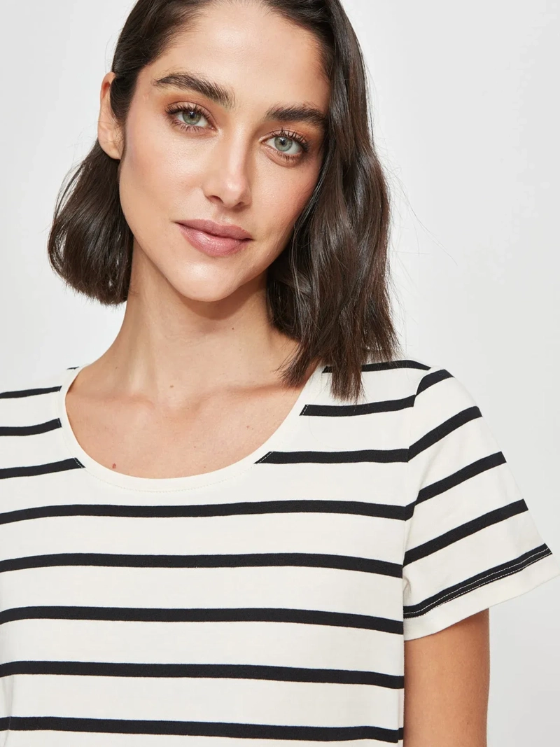 POLERA MUJER MARQUIS ALGODÓN MANGA CORTA - 3