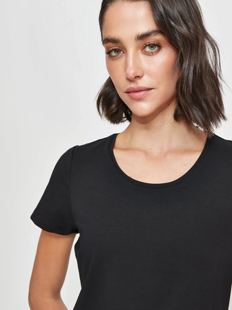 POLERA MUJER MARQUIS ALGODÓN MANGA CORTA - 3