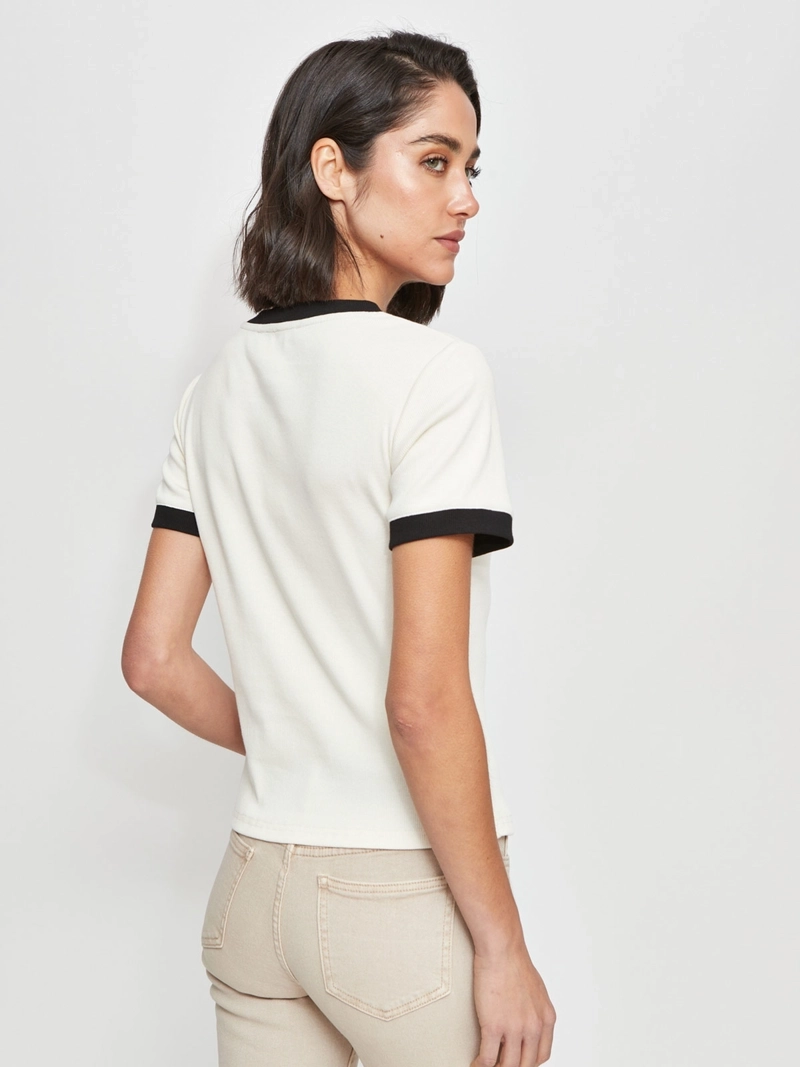 POLERA MUJER MARQUIS ALGODÓN MANGA CORTA - 2