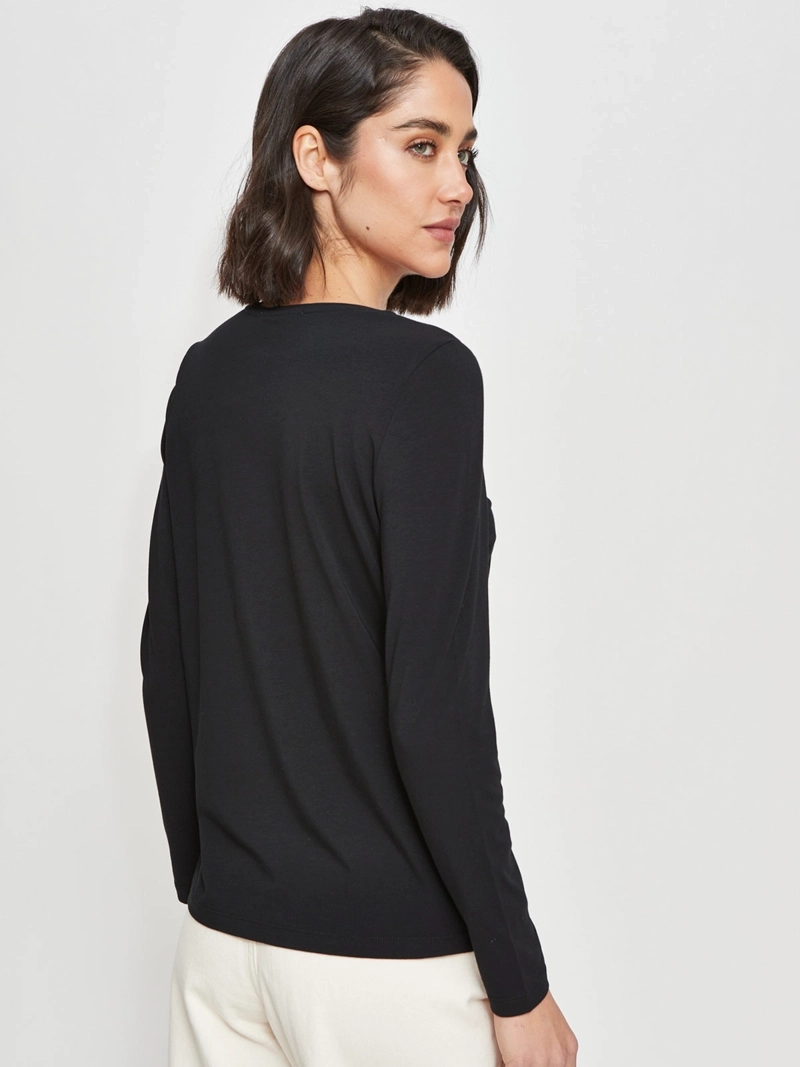 POLERA MUJER MARQUIS ALGODÓN MANGA LARGA - 2