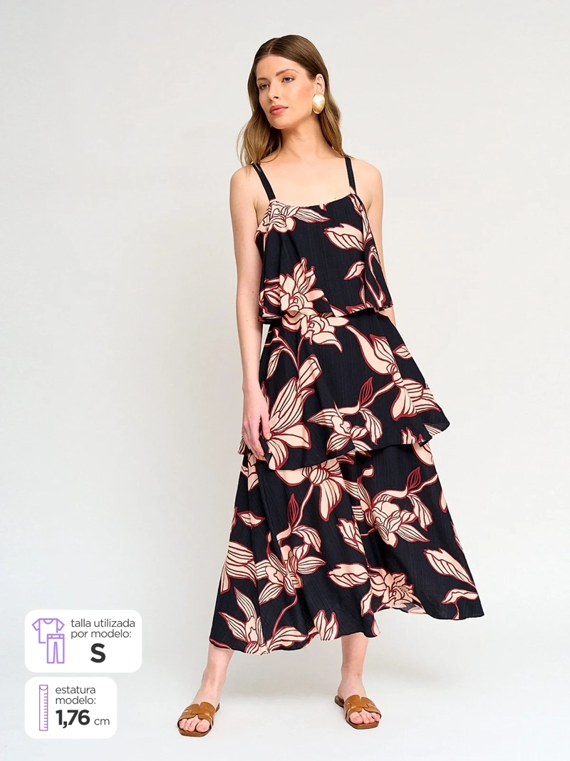 VESTIDO MUJER MARQUIS PABILO TRES TORTAS - 1