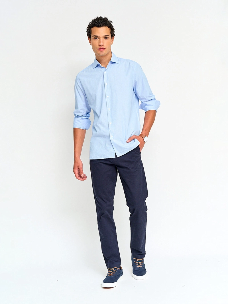 CAMISA HOMBRE MARQUIS ALGODÓN MANGA LARGA - 4