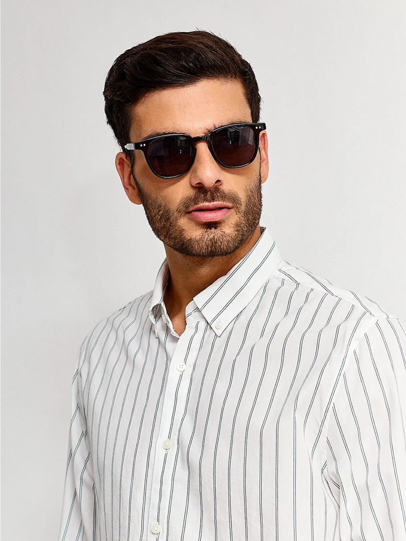 CAMISA HOMBRE REGATTA ALGODÓN MANGA LARGA - 3