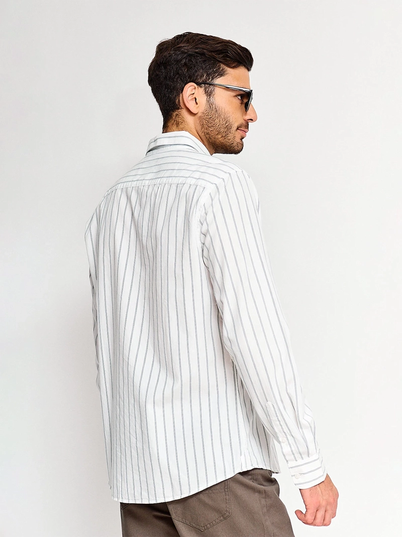 CAMISA HOMBRE REGATTA ALGODÓN MANGA LARGA - 2