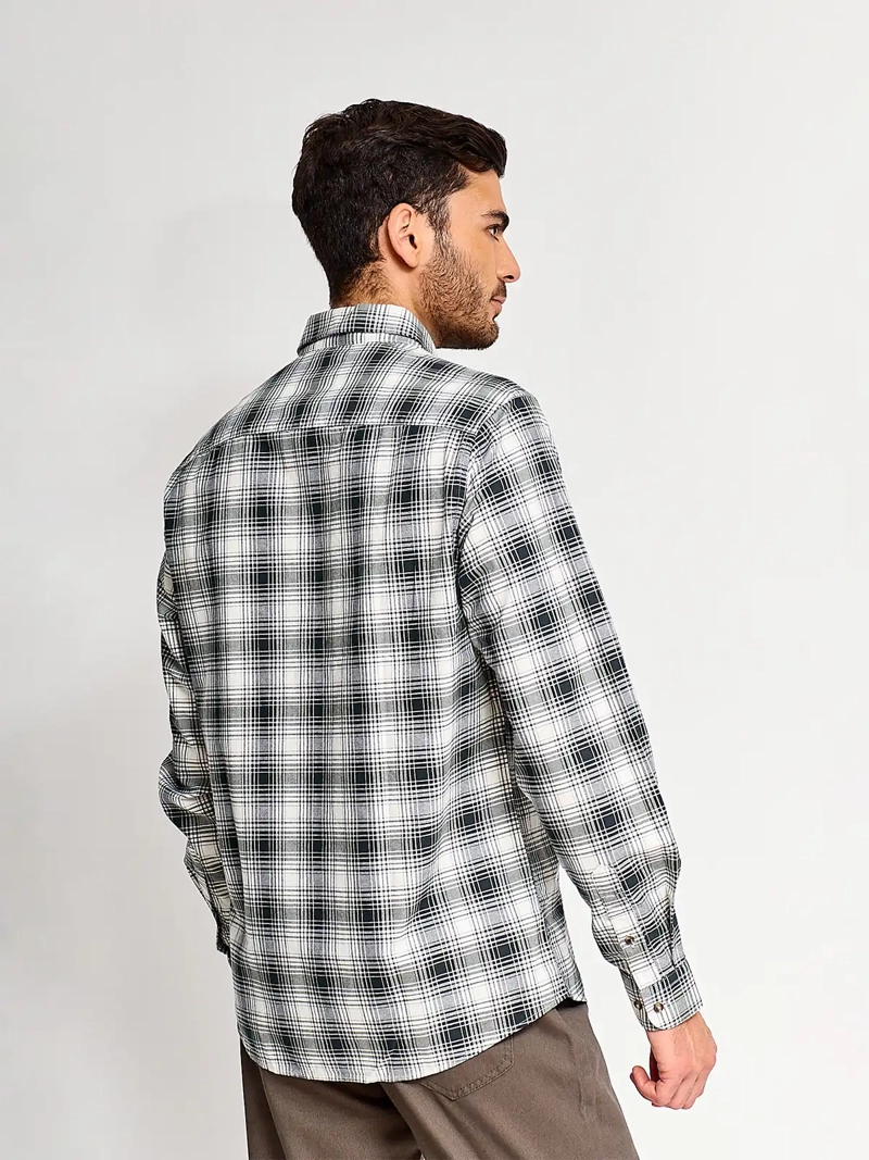 CAMISA HOMBRE REGATTA ALGODÓN MANGA LARGA - 2