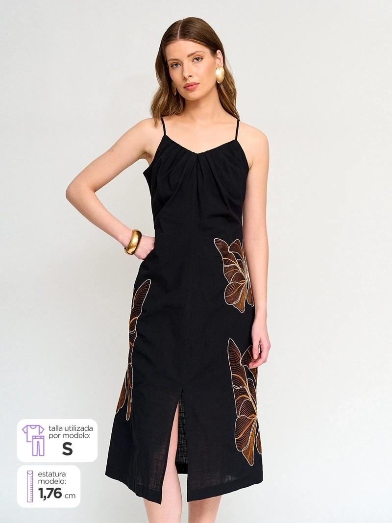 VESTIDO MUJER MARQUIS ALGODÓN  - 1
