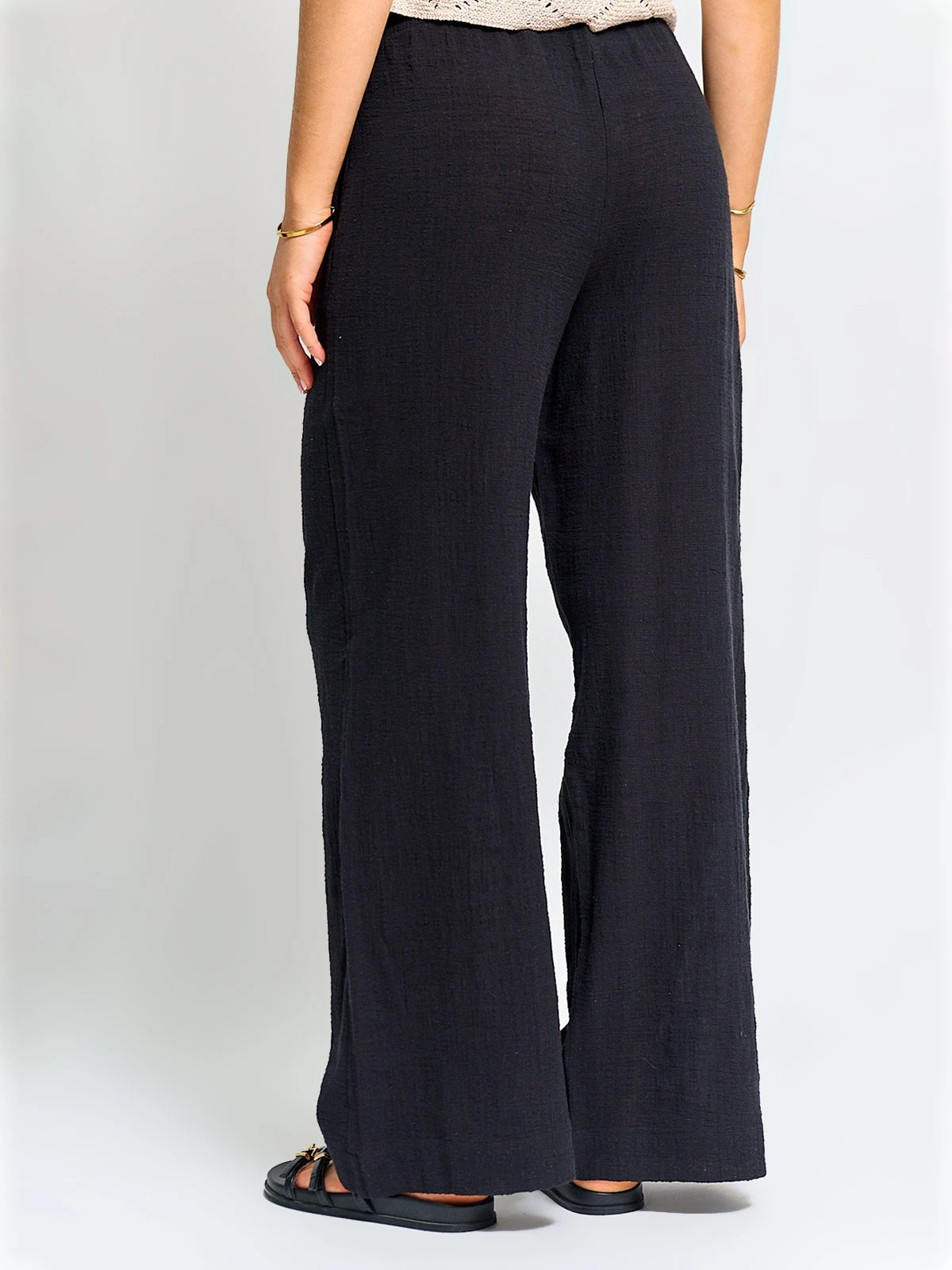 PANTALÓN MUJER INDEX ALGODÓN FLUIDO - 3