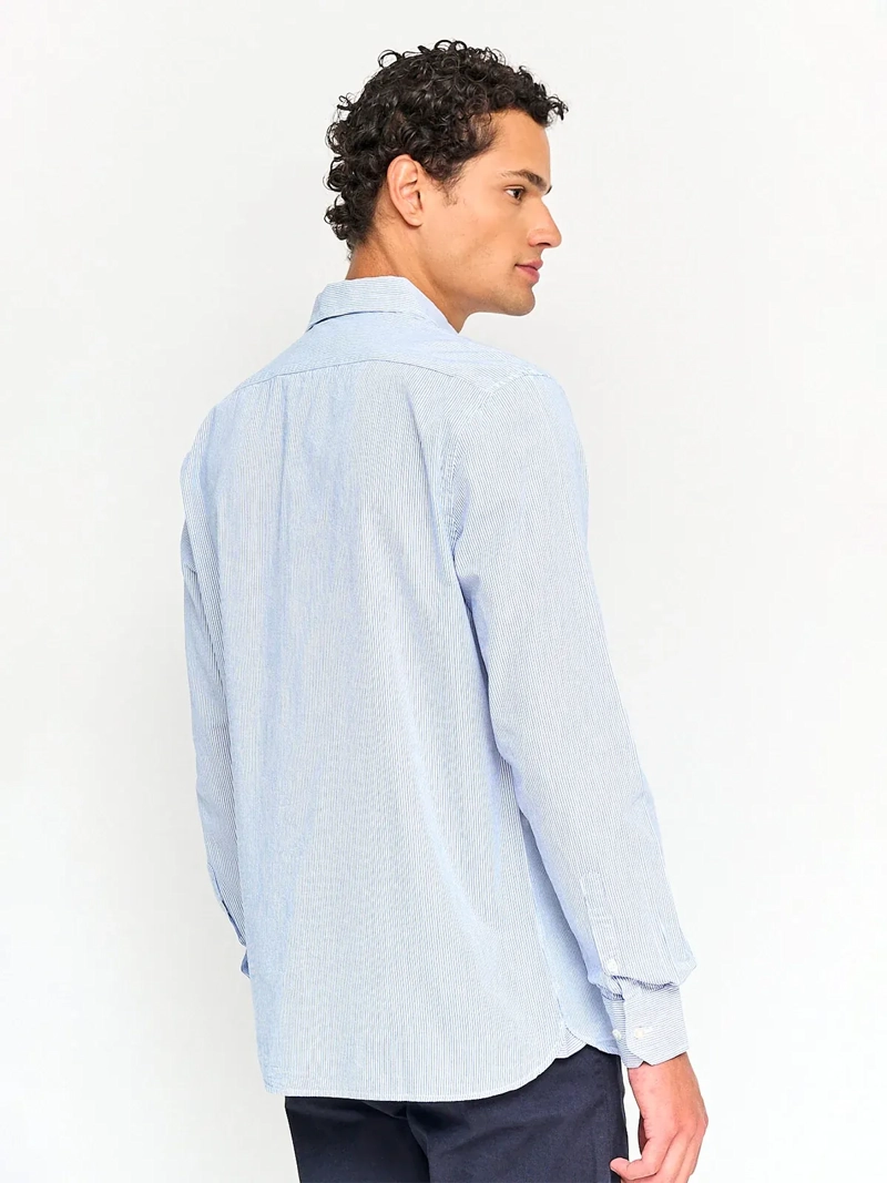 CAMISA HOMBRE MARQUIS ALGODÓN MANGA LARGA POPLIN - 2