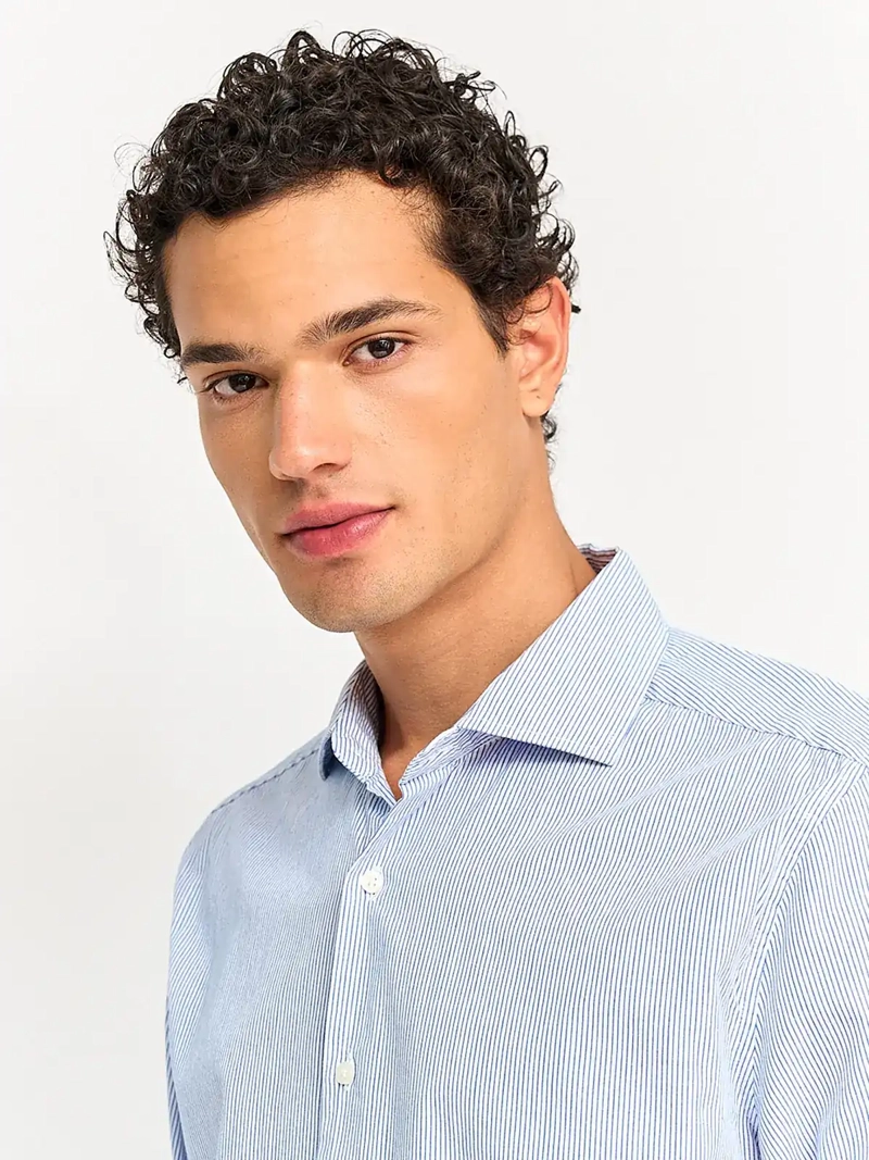 CAMISA HOMBRE MARQUIS ALGODÓN MANGA LARGA POPLIN - 3