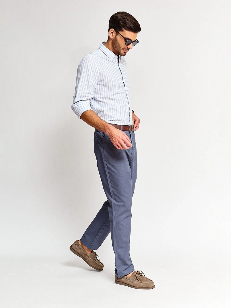 CAMISA HOMBRE REGATTA ALGODÓN MANGA LARGA - 4