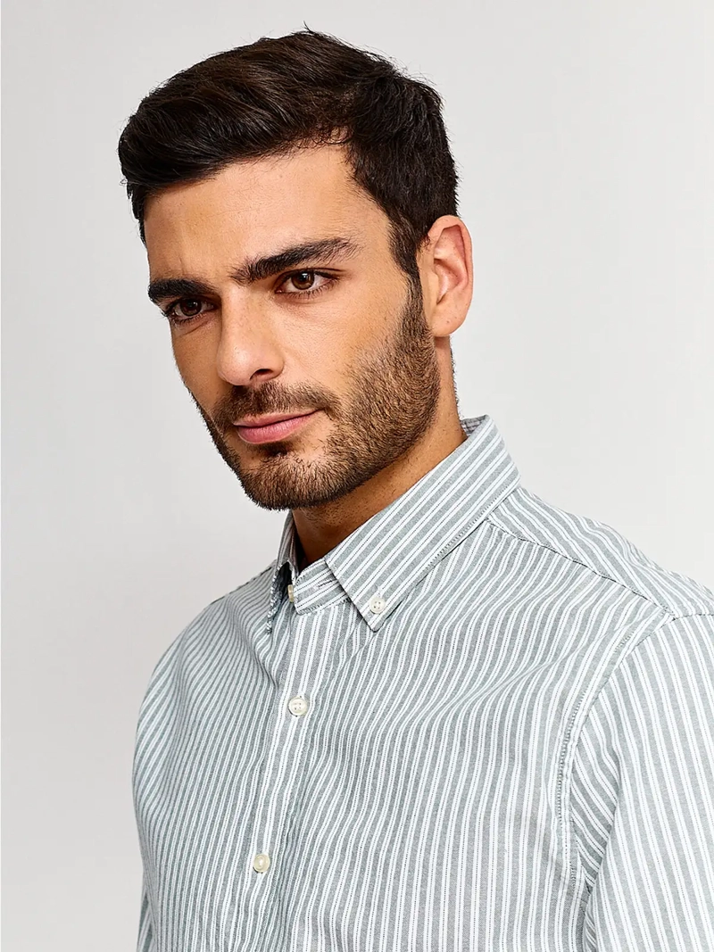 CAMISA HOMBRE REGATTA ALGODÓN MANGA LARGA - 3