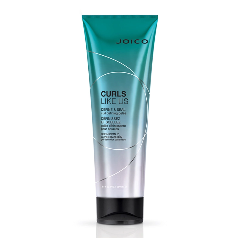 GEL DEFINIDOR PARA CABELLO RIZADO JOICO CURLS LIKE US DEFINE & SEAL CURLS 250 ML - 1