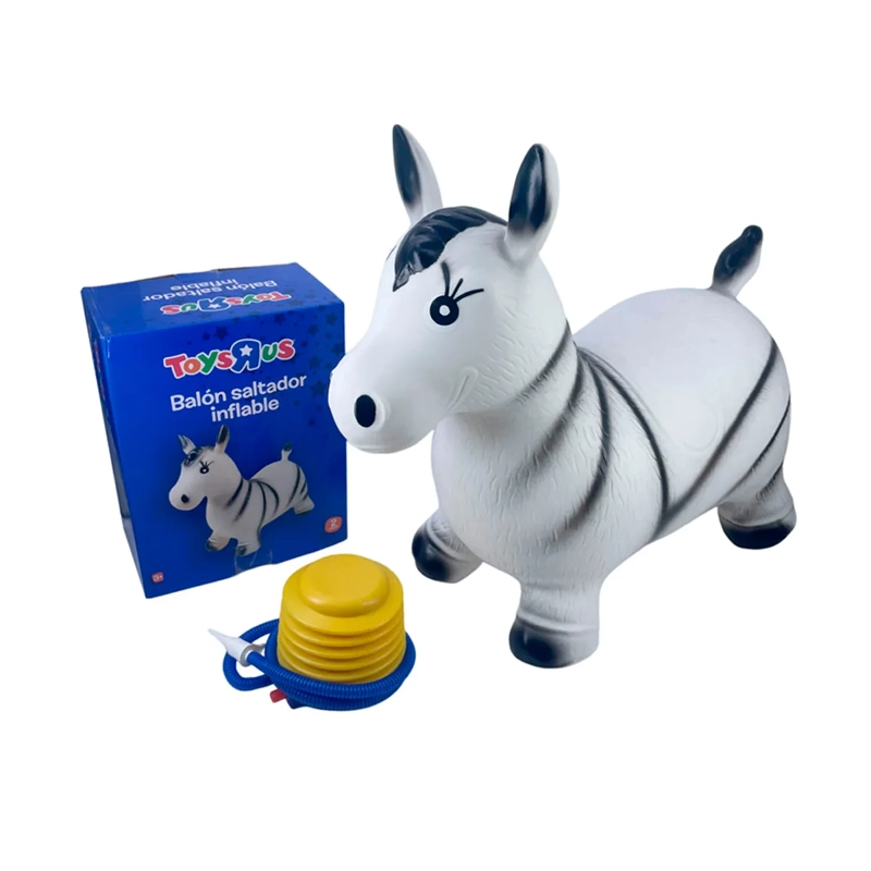 ZEBRA INFLABLE SALTARINA - 1