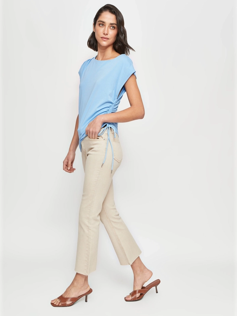 POLERA MUJER MARQUIS ALGODÓN RECOGIDO - 4