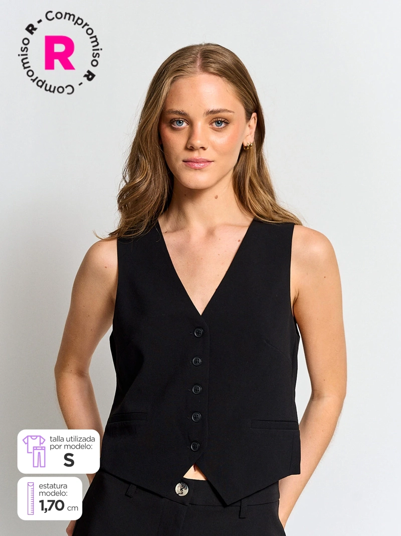 GILET MUJER INDEX BÁSICO - 1