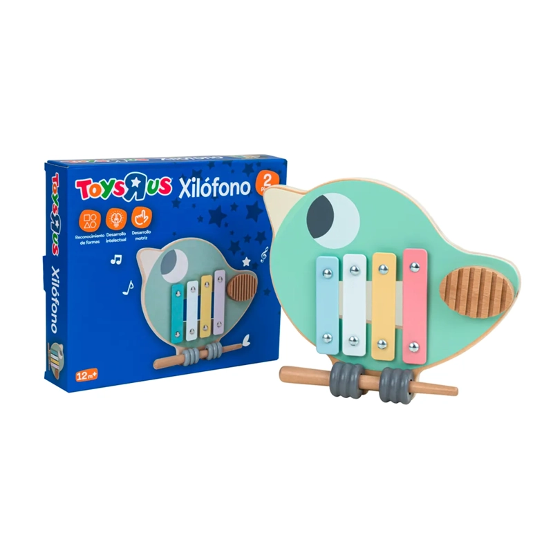 XILOFONO MADERA PAJARO TRU - 2