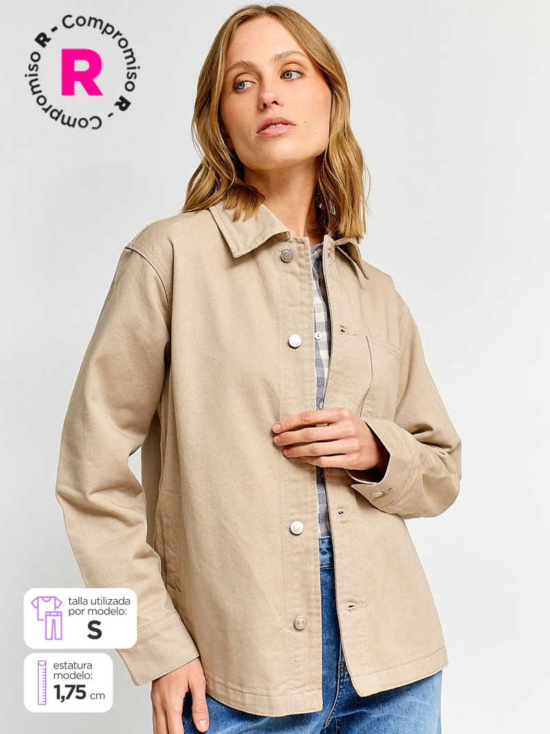 MARQUIS CHAQUETA MUJER MARQUIS ALGODÓN OVERSIZE