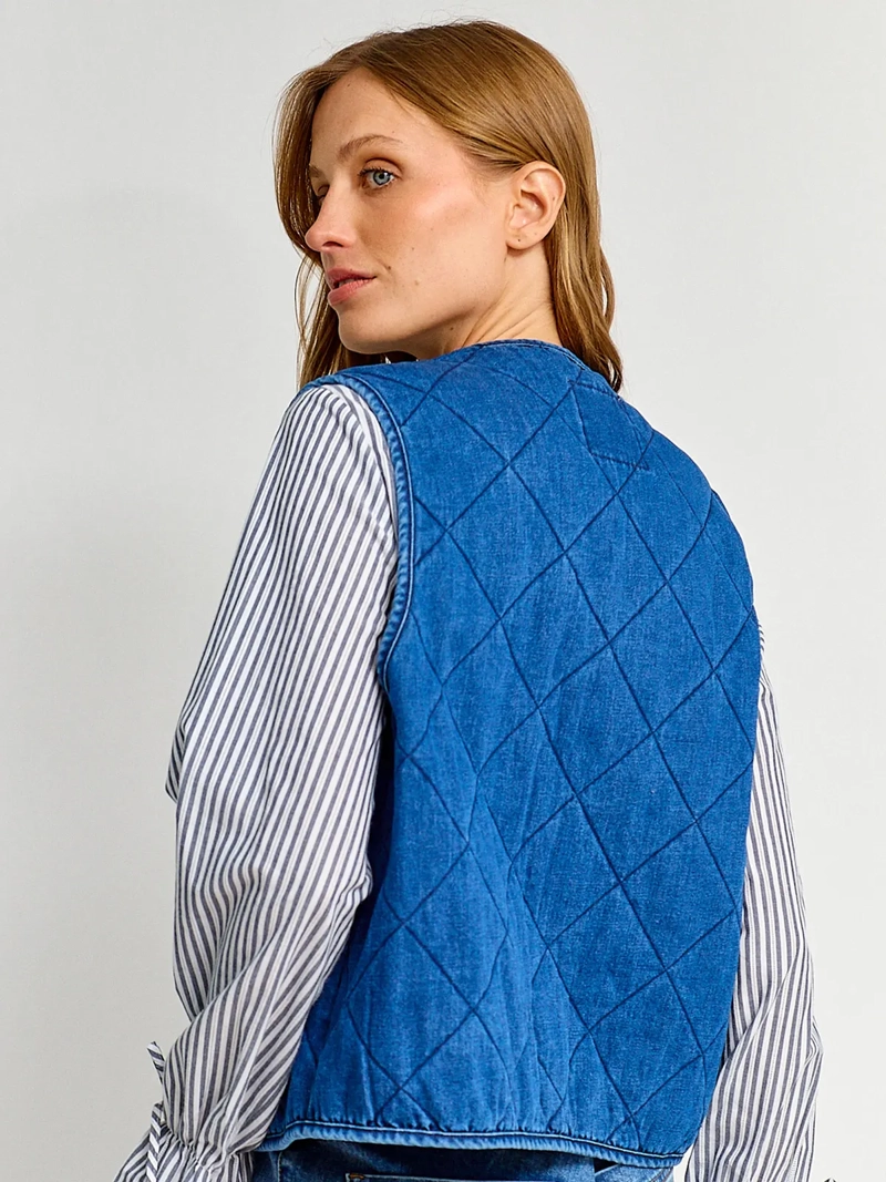 CHAQUETA MUJER MARQUIS ALGODÓN DENIM - 2