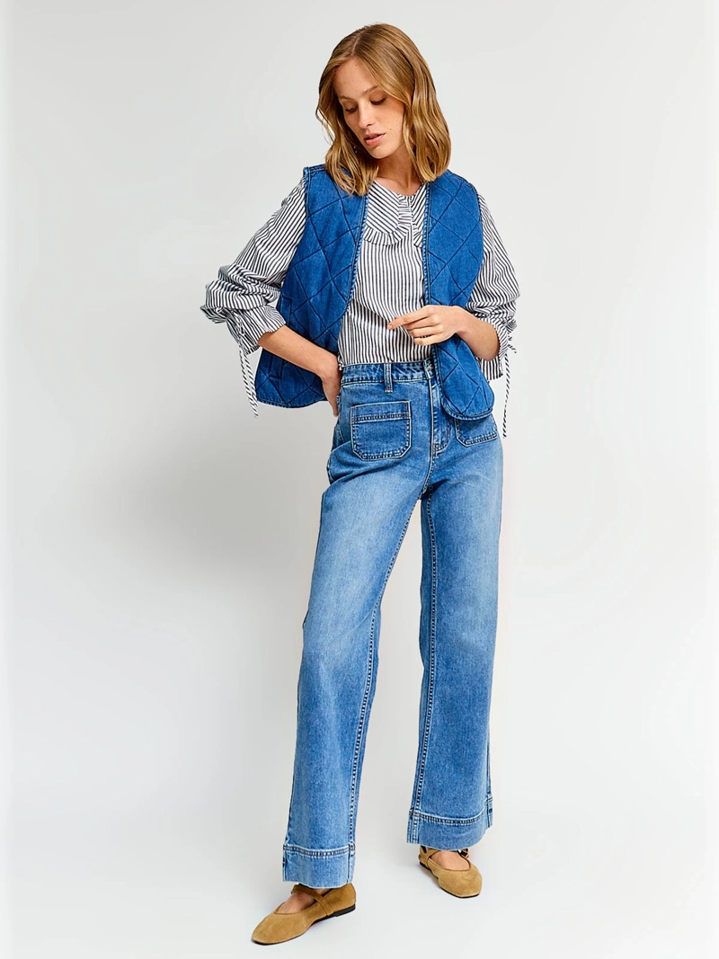 CHAQUETA MUJER MARQUIS ALGODÓN DENIM - 4