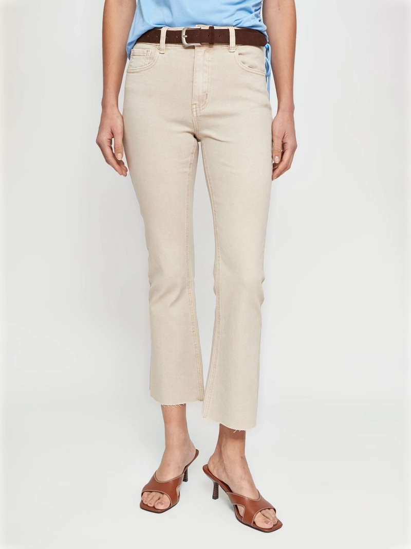 JEANS MUJER MARQUIS ALGODÓN CROP FLARE - 2