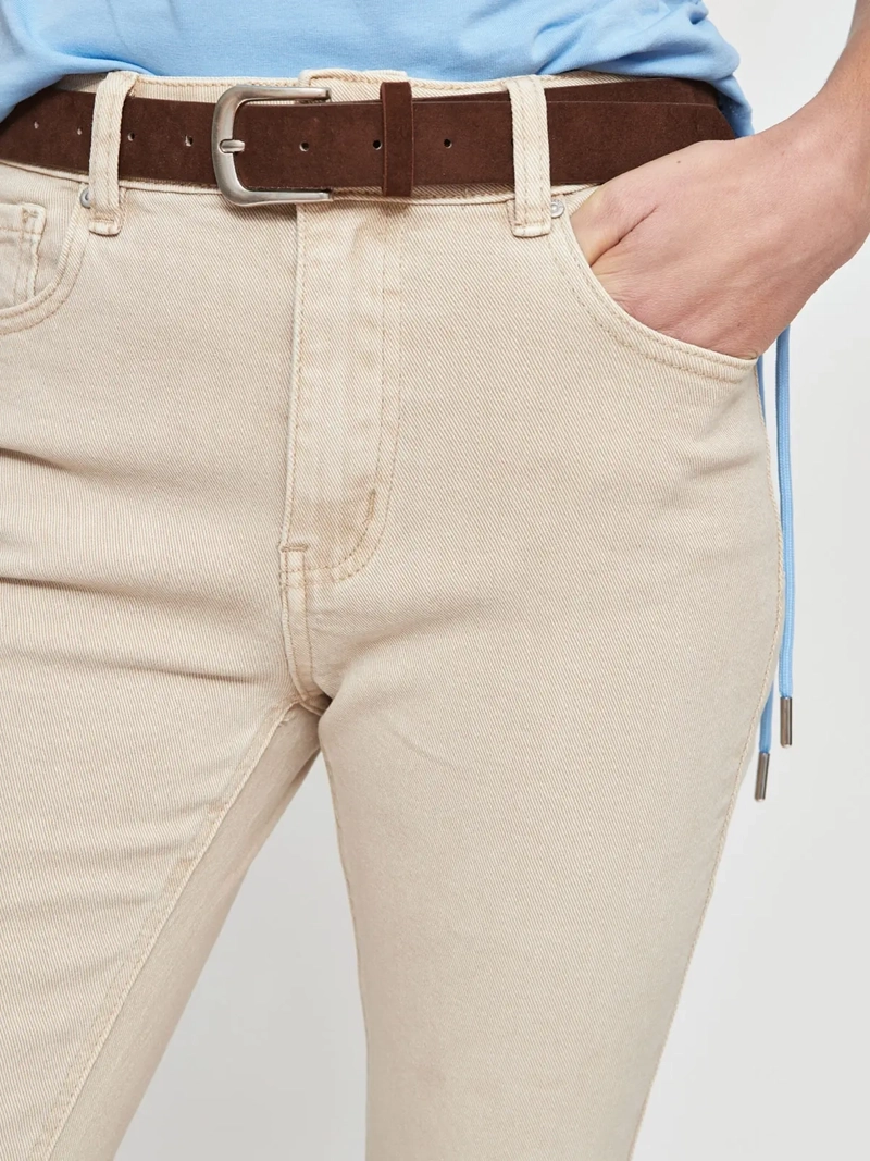 JEANS MUJER MARQUIS ALGODÓN CROP FLARE - 4