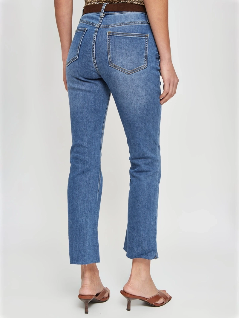 JEANS MUJER MARQUIS ALGODÓN CROP FLARE - 3