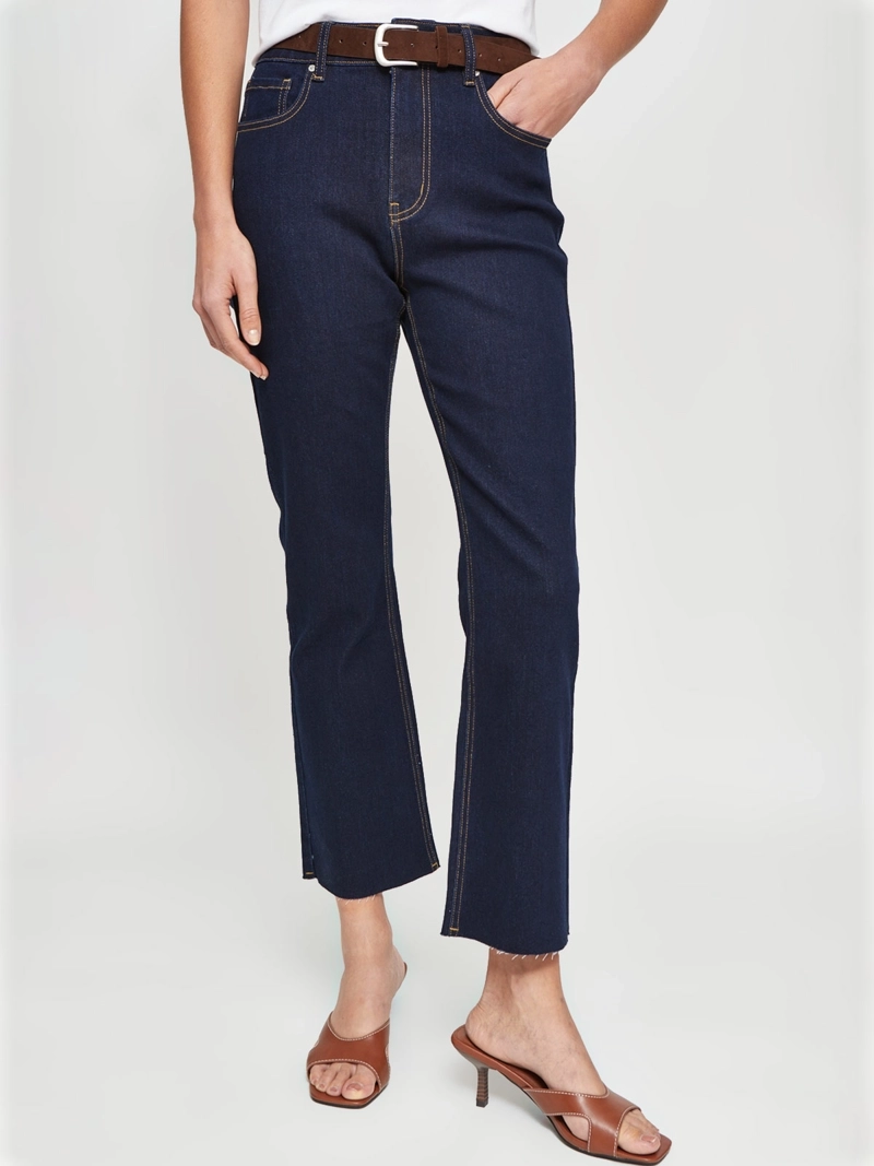 JEANS MUJER MARQUIS ALGODÓN CROP FLARE - 2