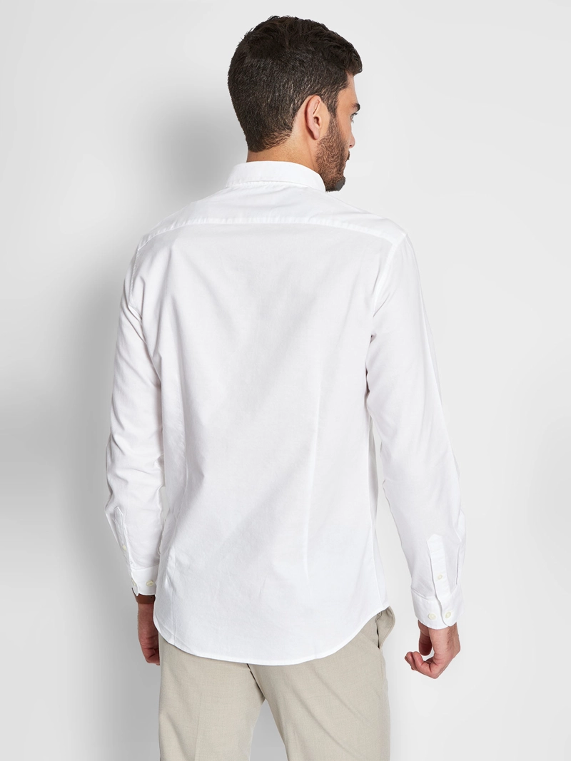 CAMISA HOMBRE CACHAREL ALGODÓN MANGA LARGA - 2