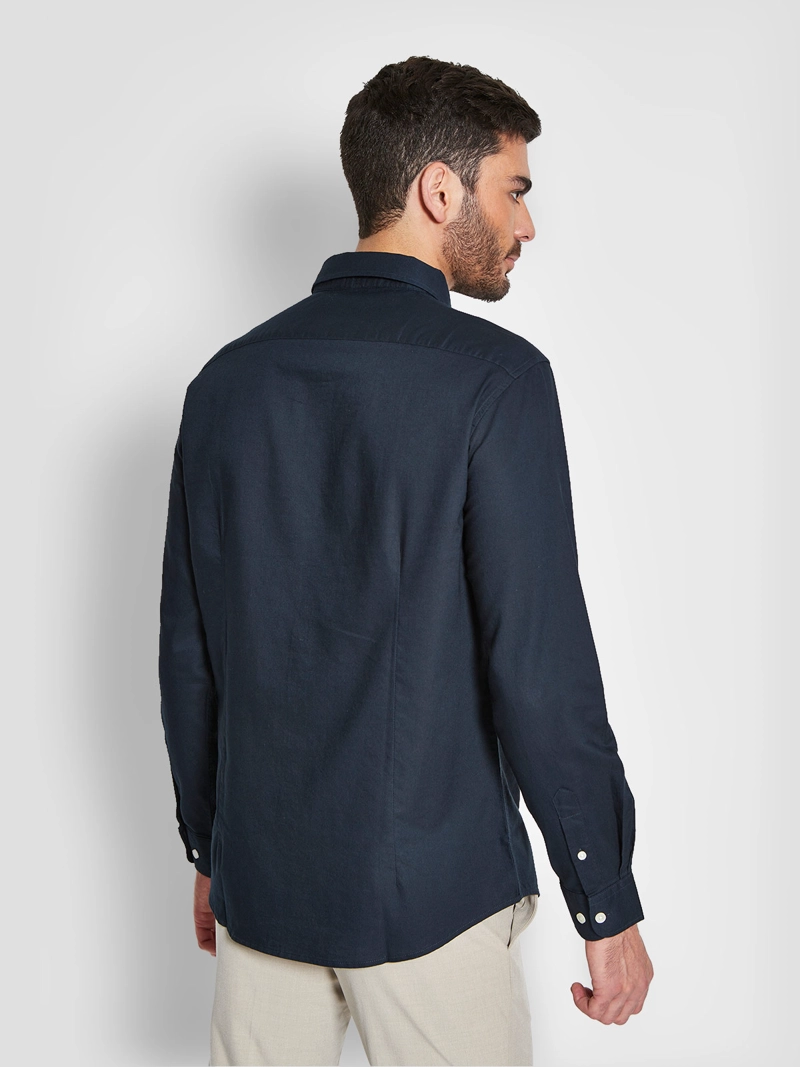 CAMISA HOMBRE CACHAREL ALGODÓN MANGA LARGA - 2