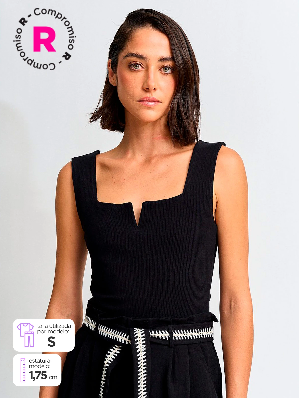 POLERA MUJER MARQUIS ESCOTE PUNTA - 1