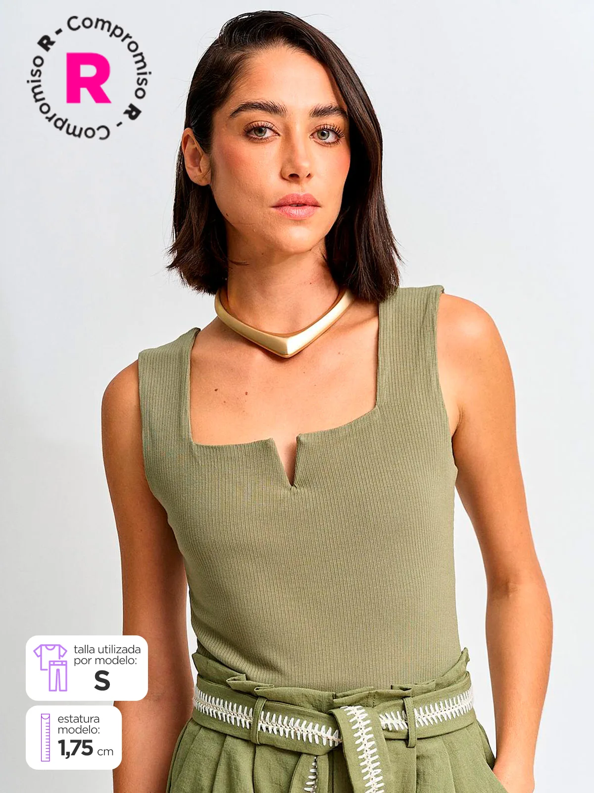 POLERA MUJER MARQUIS ESCOTE PUNTA - 1