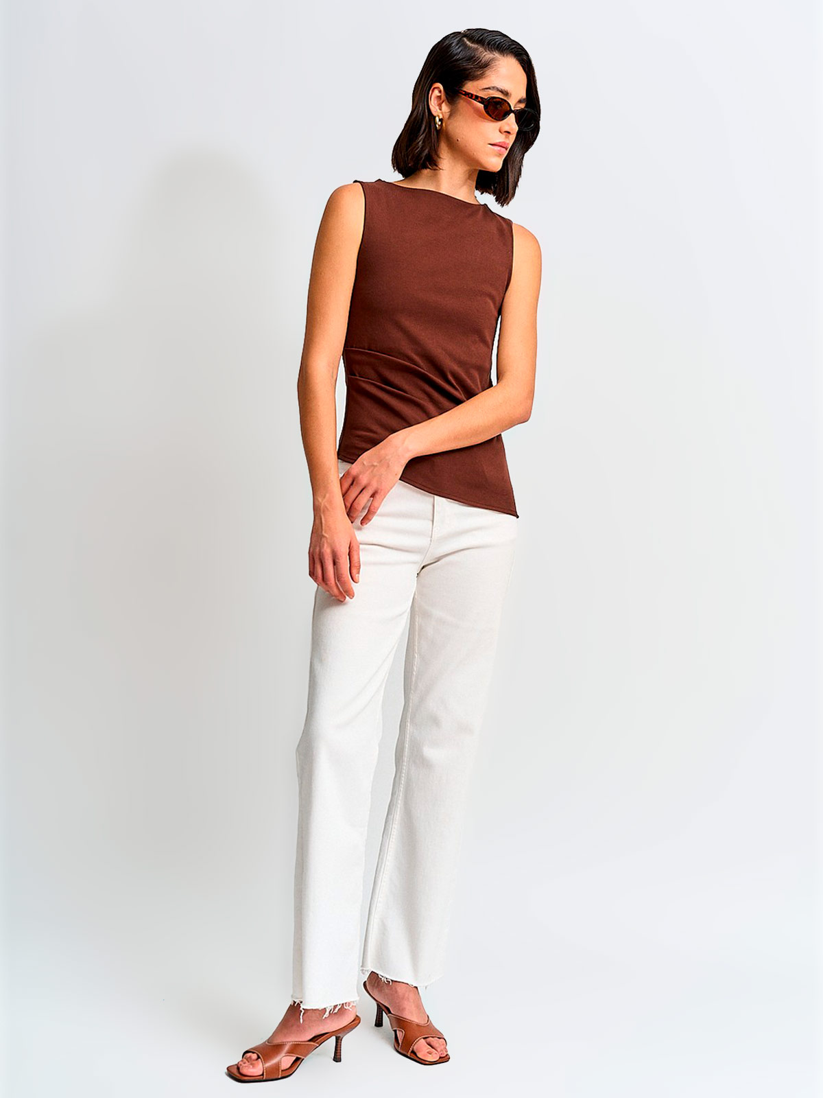 POLERA MUJER MARQUIS ALGODÓN ASIMÉTRICA - 4