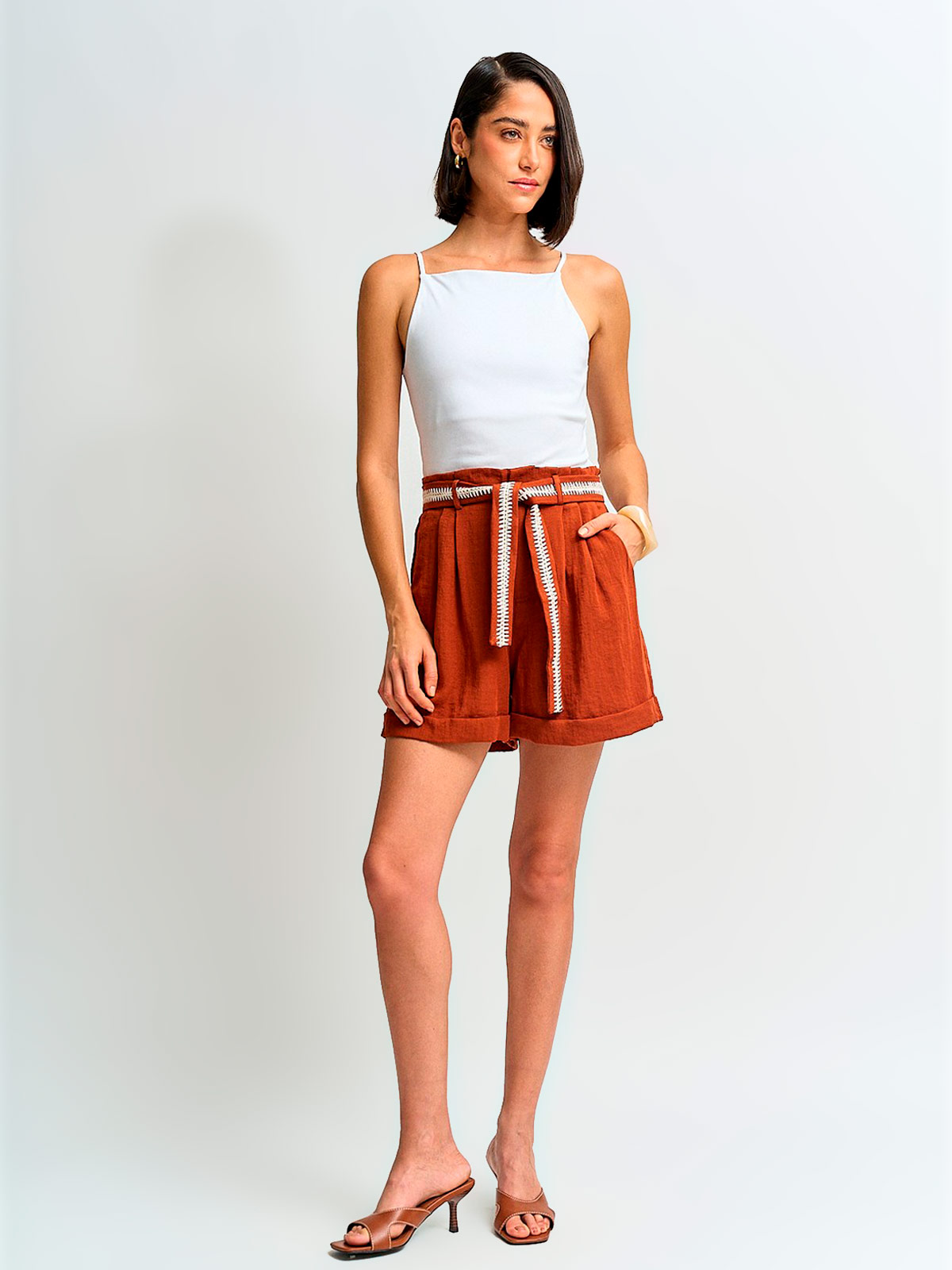 POLERA MUJER MARQUIS ALGODÓN HALTER - 4