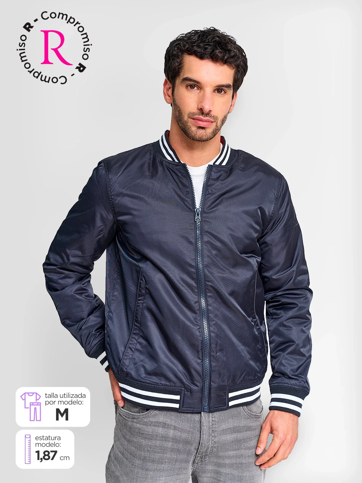 CHAQUETA HOMBRE ROBERT LEWIS BOMBER - 1
