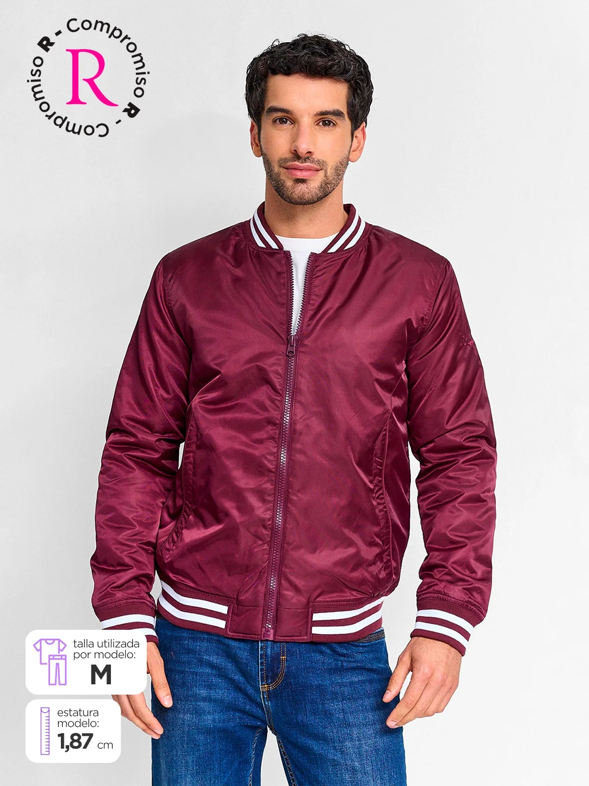 CHAQUETA HOMBRE ROBERT LEWIS BOMBER - 1