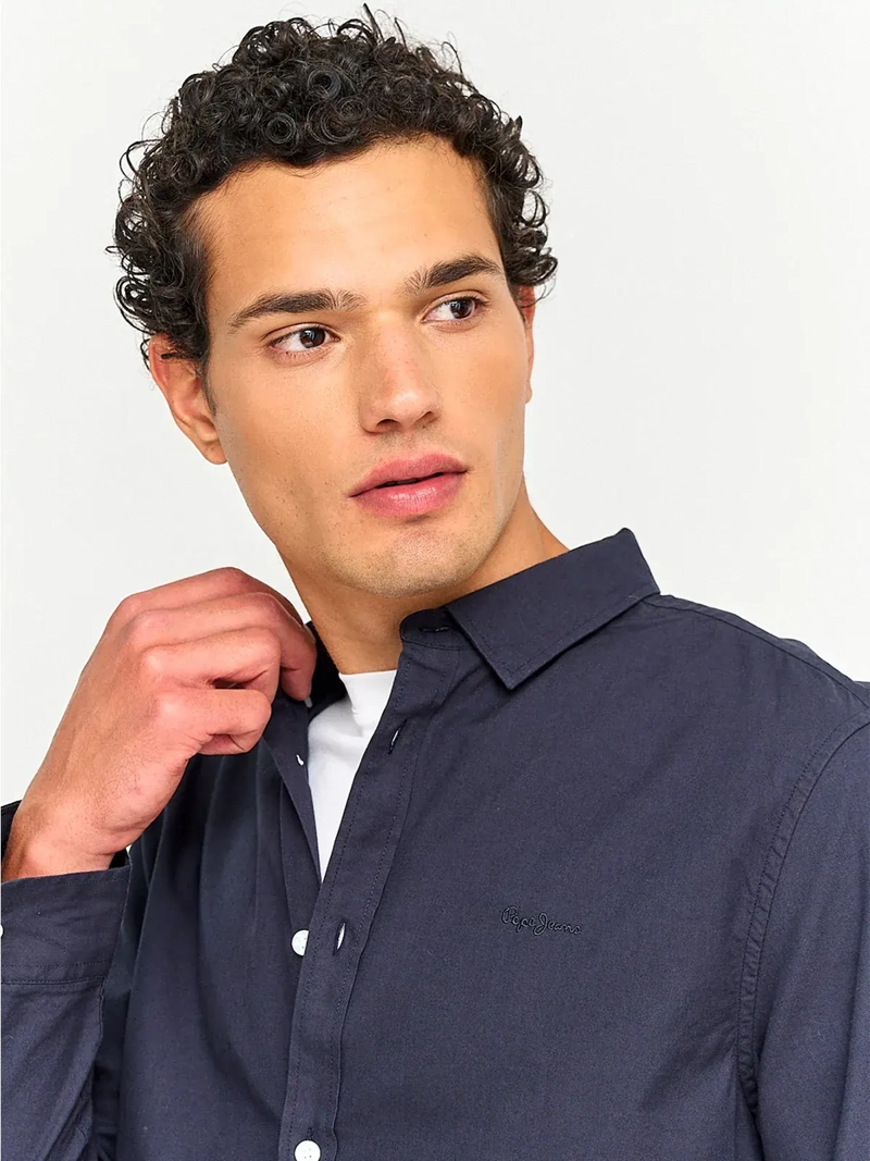 CAMISA HOMBRE PEPE JEANS ALGODÓN MANGA LARGA - 3