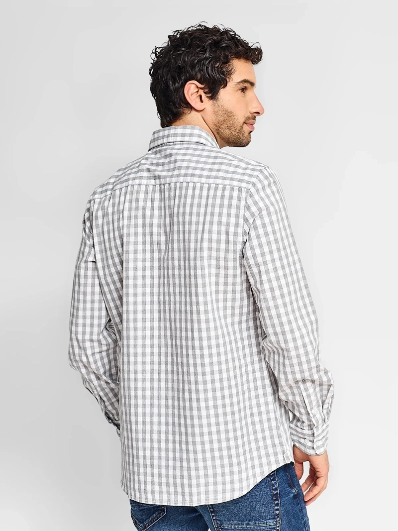 CAMISA HOMBRE REGATTA ALGODÓN MANGA LARGA - 2