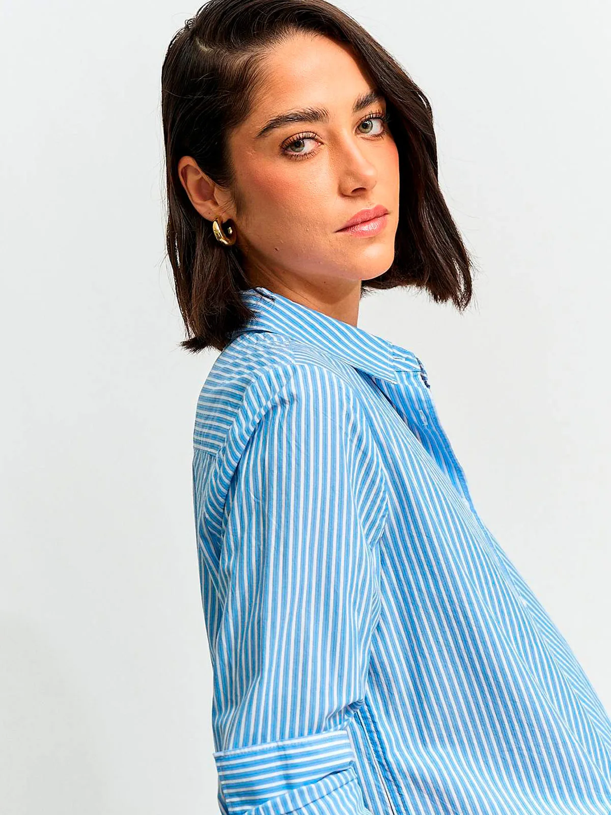BLUSA MUJER MARQUIS ALGODÓN CAMISERA - 3